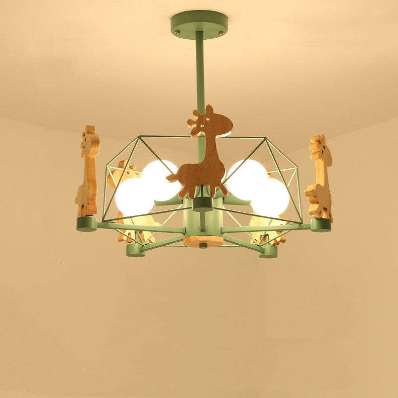 Arisha Giraffes LED Flush Mount Ceiling Light - Letslighting