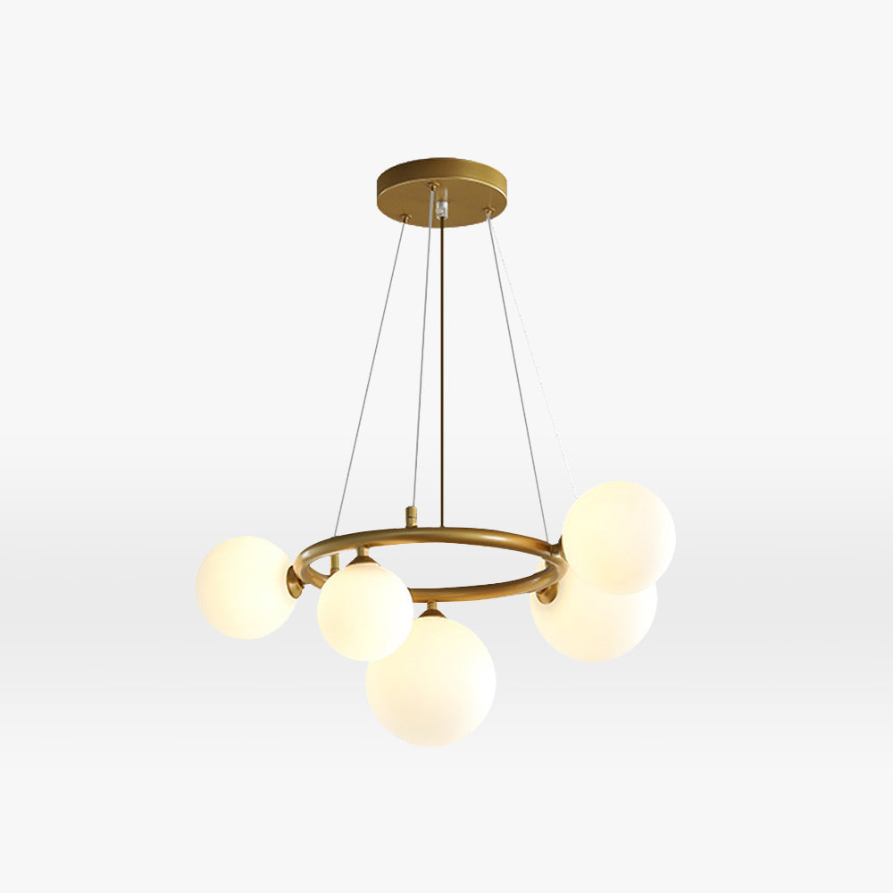 Valentina Modern Designe Wave Metal Glass Pendant Light
