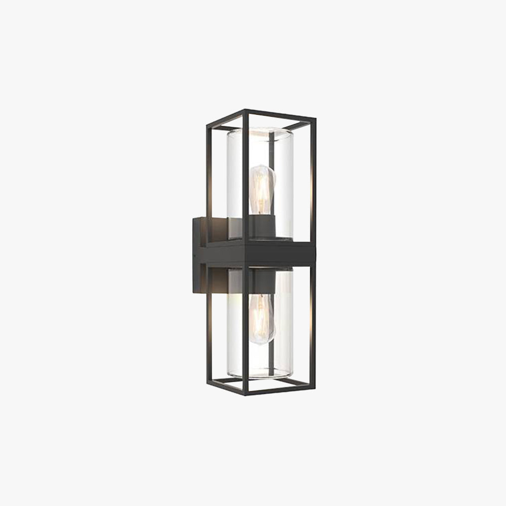 Silva Modern Rectangular Outdoor Wall Lamp - Letslighting