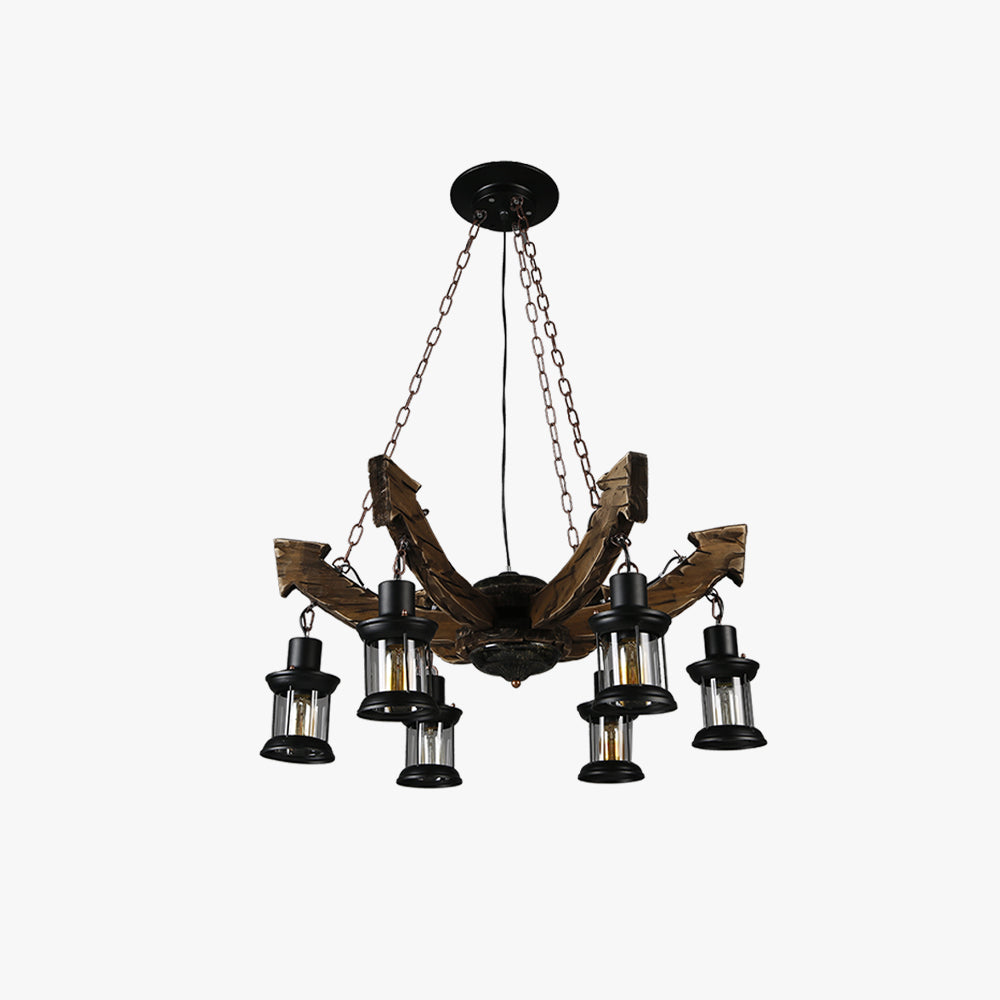 Epoch Pendant Light Mid Century/Modern, Metal/Wood, Dining Room