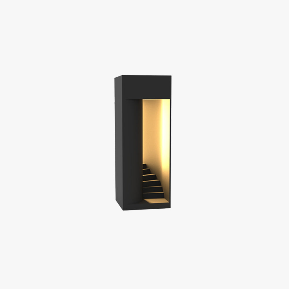 Ray Minimalist Waterproof Cuboid Rechargeable Solar Lamp de Table
