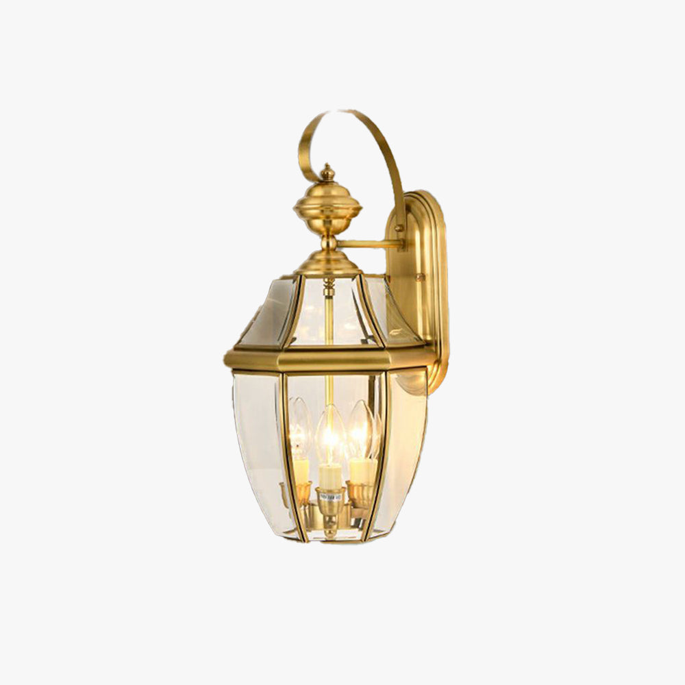 Silva Vintage Lantern Outdoor Wall Lamp - Letslighting