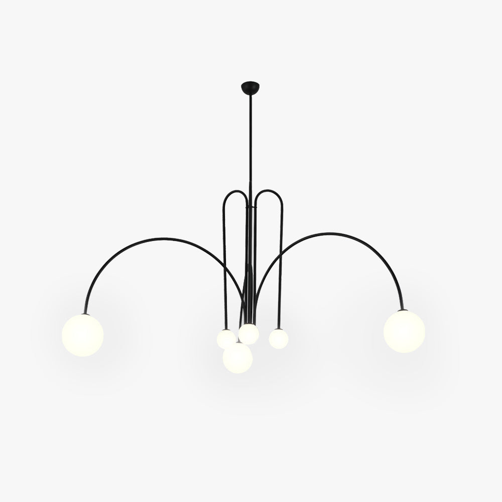 Avi Double Layer Glass Pendant Light