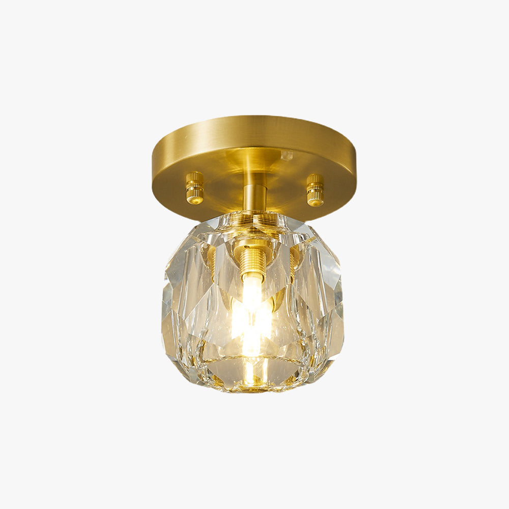 Kristy Luxury Diamond Acrylic Flush Mount Ceiling Light - Letslighting