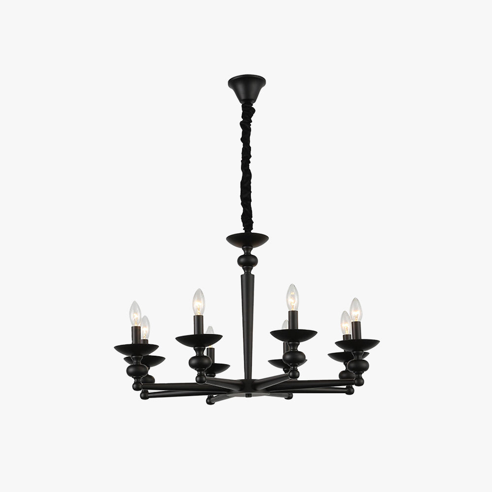 Silva Retro Candle Wall Lamp Chandelier for Living Room Dining Room - Letslighting
