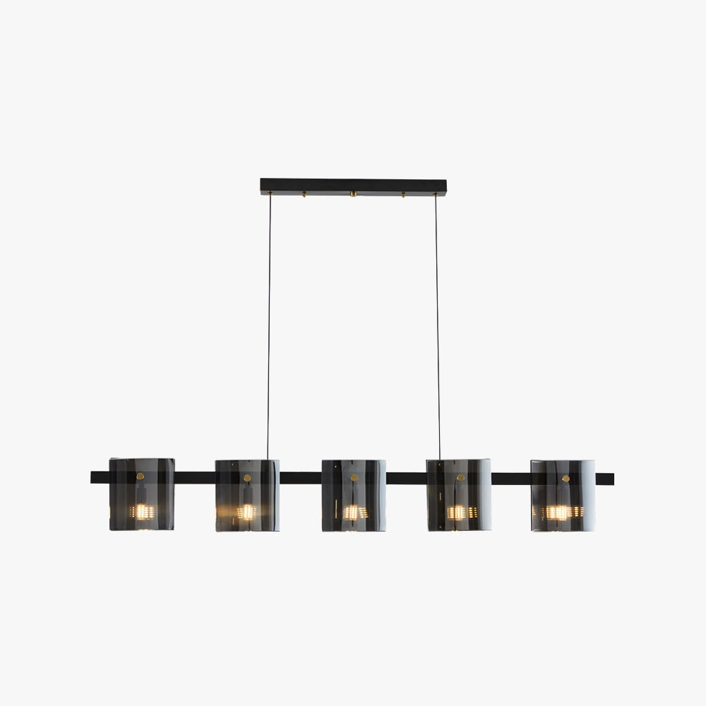 Arisha Minimalist Linear Metal Pendant Light