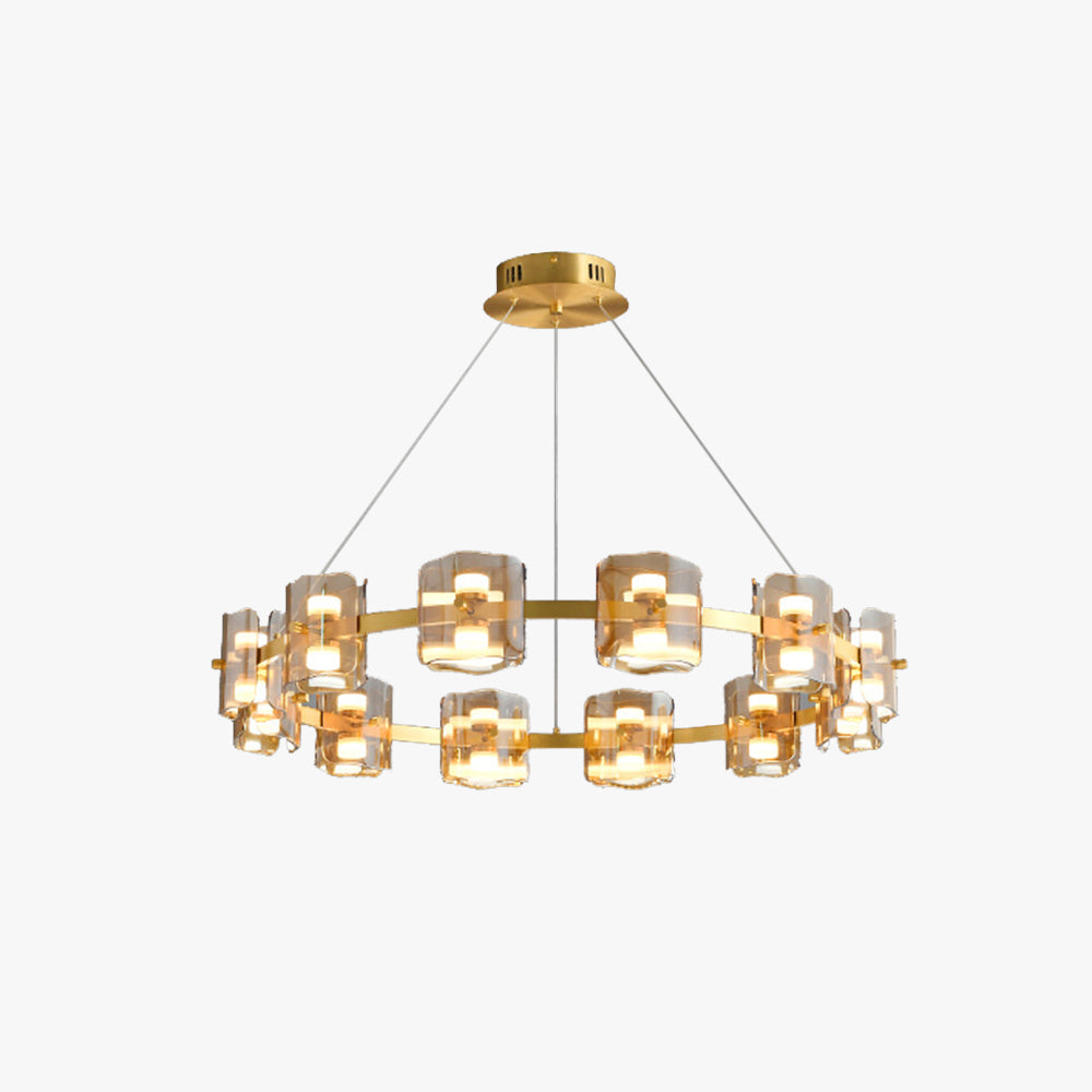 Arisha Minimalist Round Metal Pendant Light - Letslighting