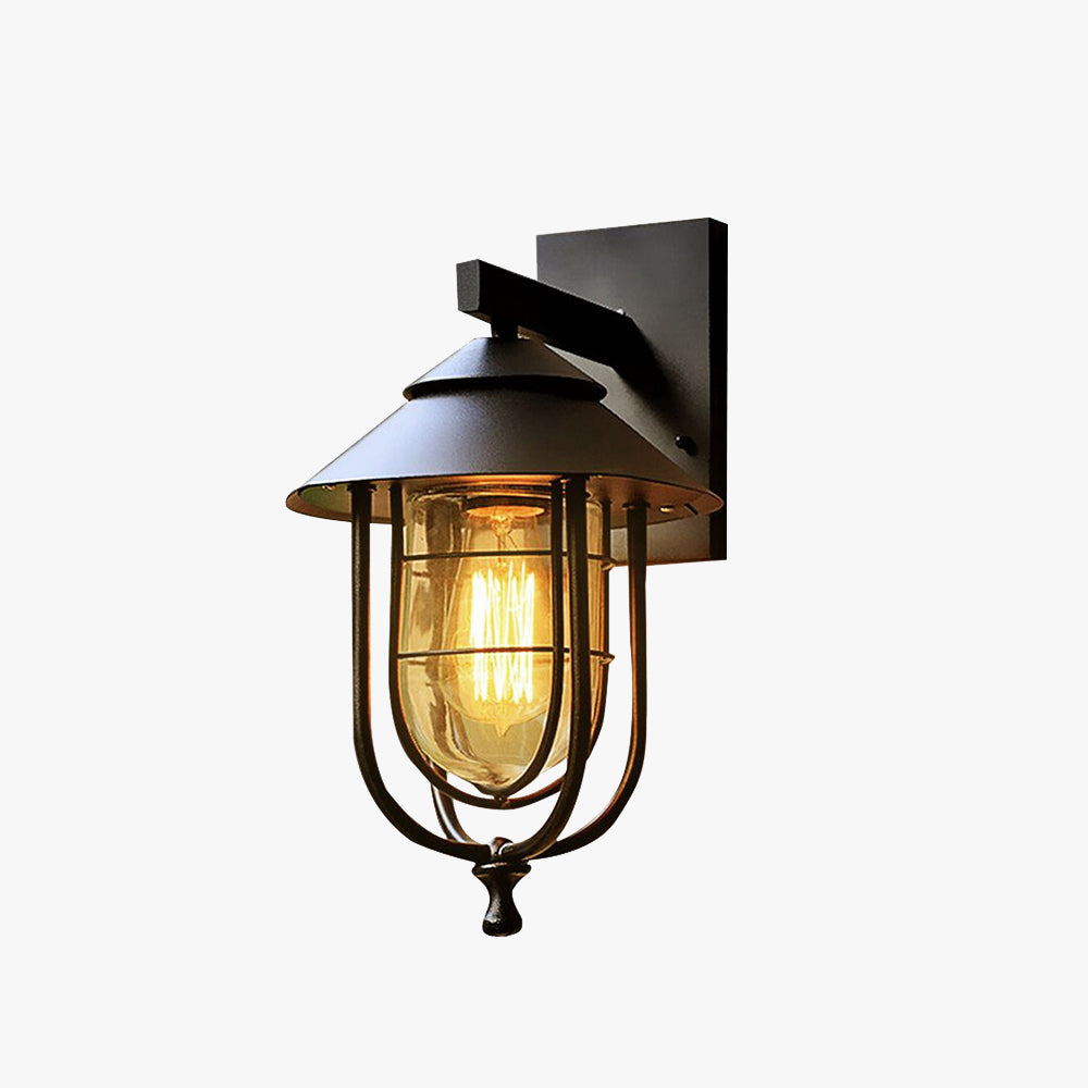 Epoch Vintage Lantern Shaped Outdoor Wall Lamp - Letslighting