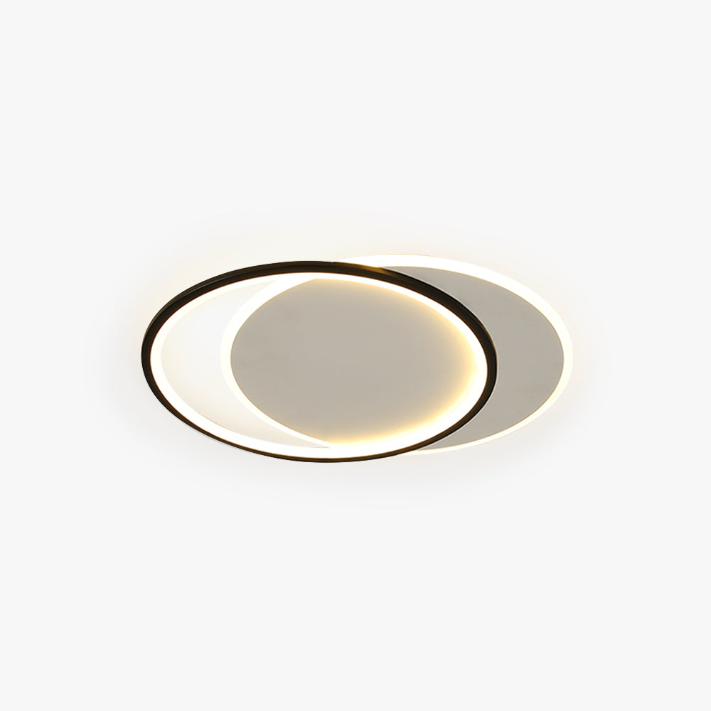Quinn Modern Square Round Flush Mount Ceiling Light