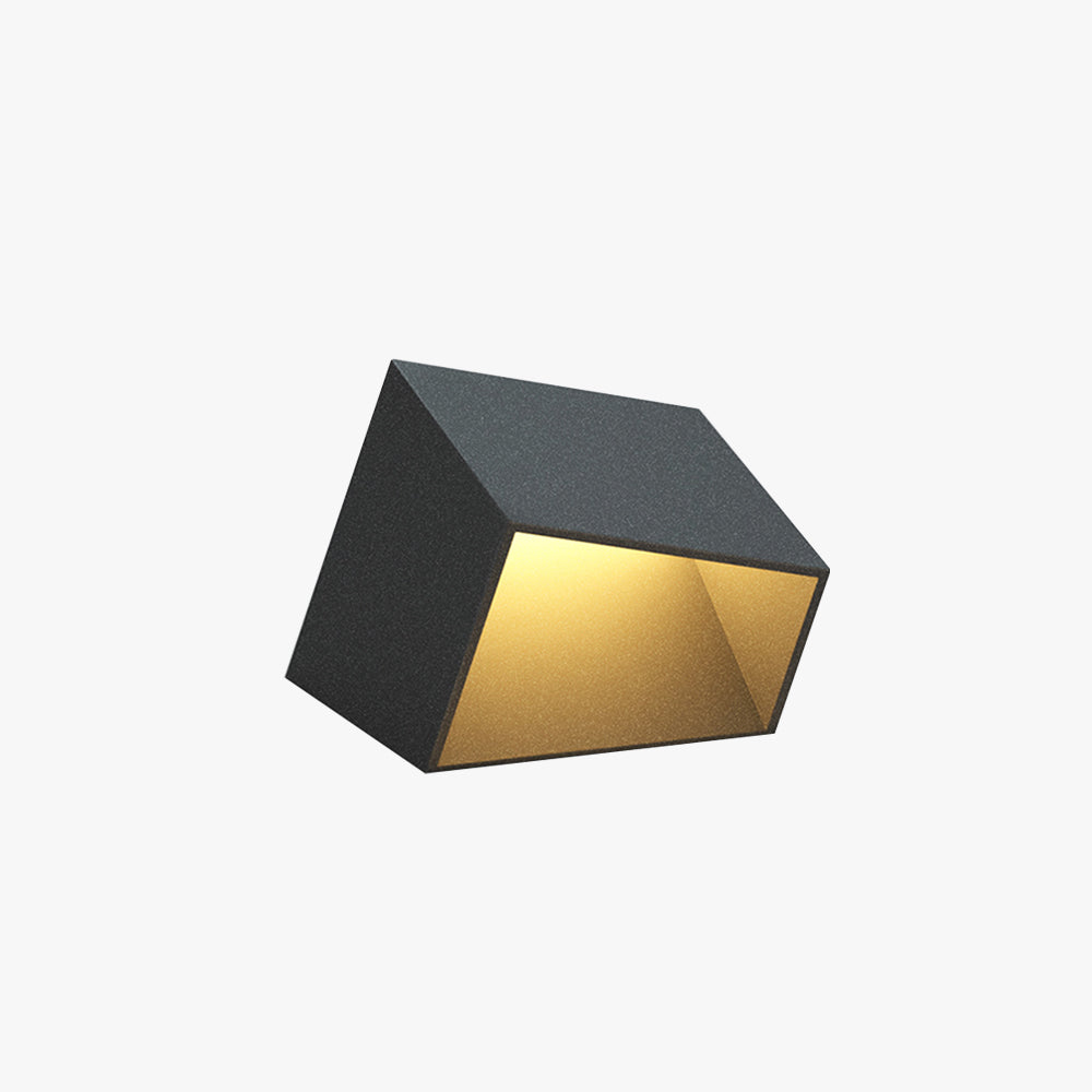 Ray Modern Irregular Metal Acrylic Solar Outdoor Ground Light