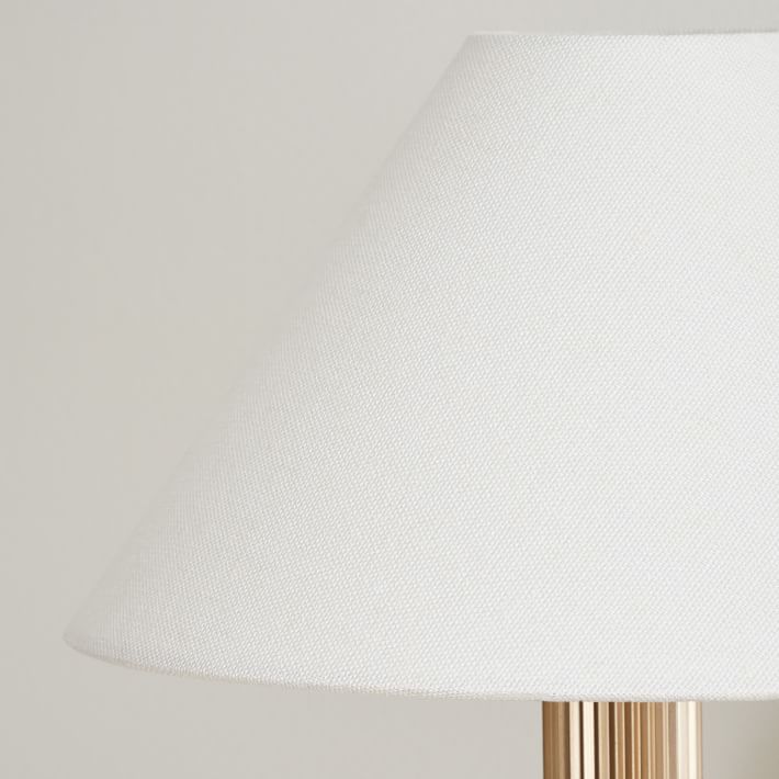 Vector Fabric Brass Wall Sconce