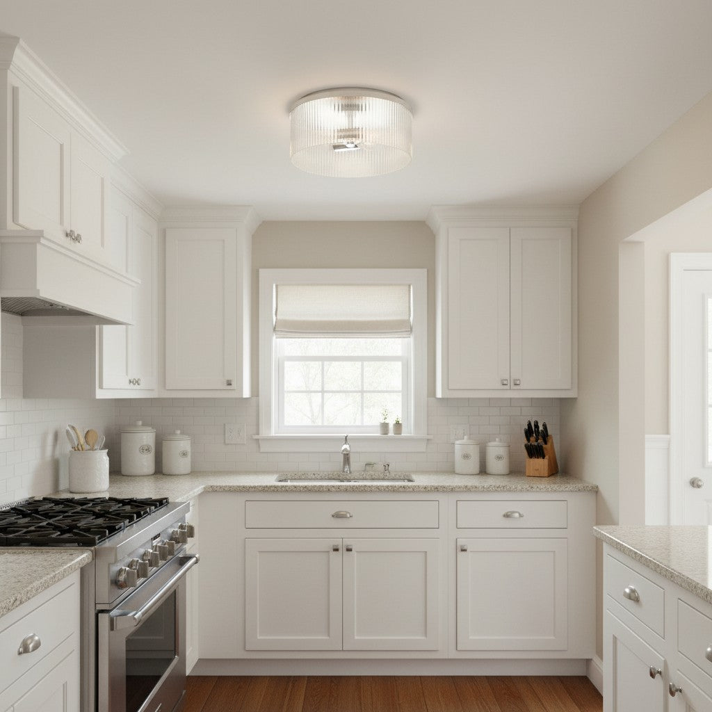 Haze Ceiling Light Glass&Metal