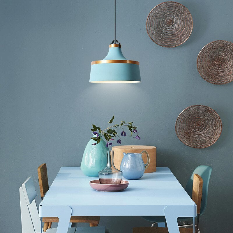 Valentina Modern Colorful Single Pendant Light, Shade - Letslighting