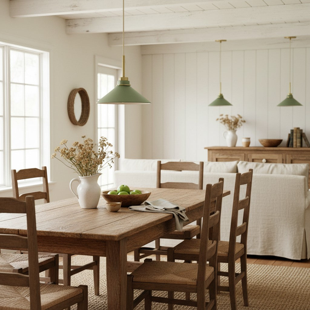 Grange Pendant Light Metal&Glass