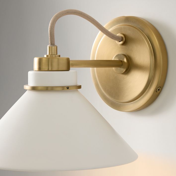 Grange Wall Lamp Metal&Glass