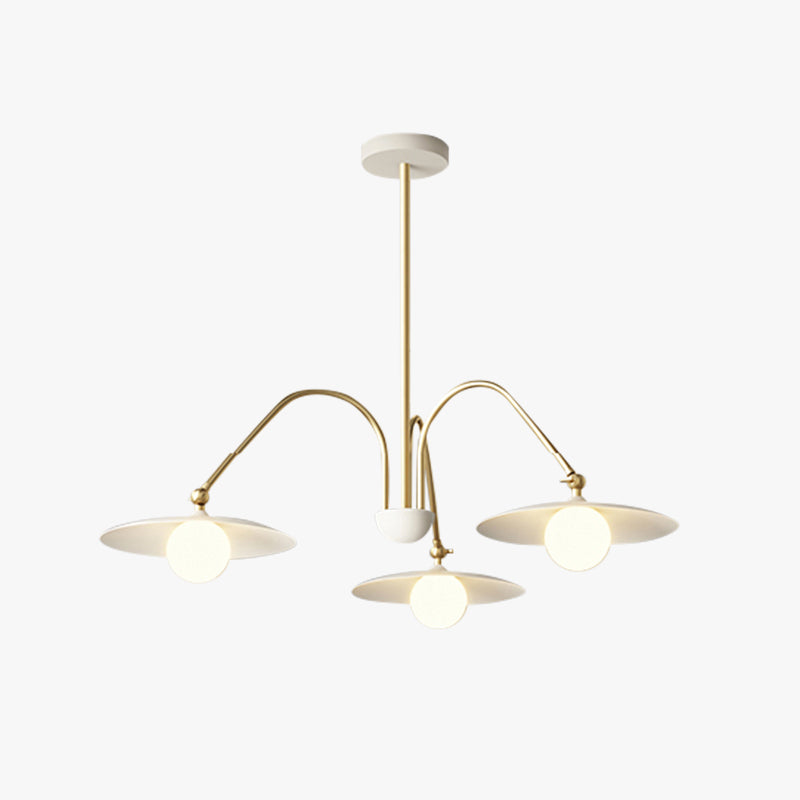 Arisha Minimalist Blown Metal Pendant Light