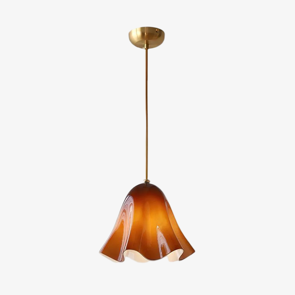 Musa Artistic Glass Modern Bloom Inspired Ceiling Lamp