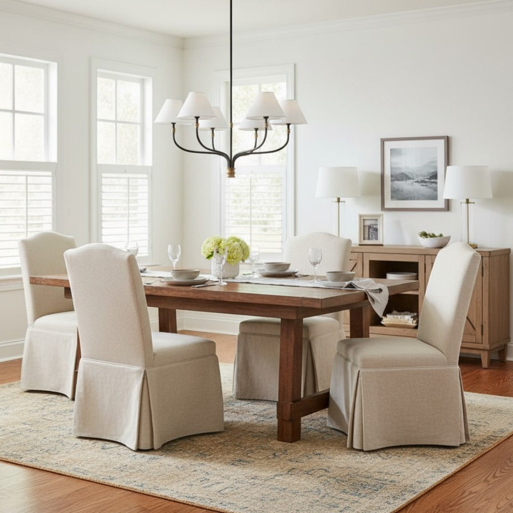 Verge Multi-light Fabric Chandelier
