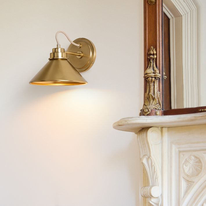 Grange Wall Lamp Metal&Glass