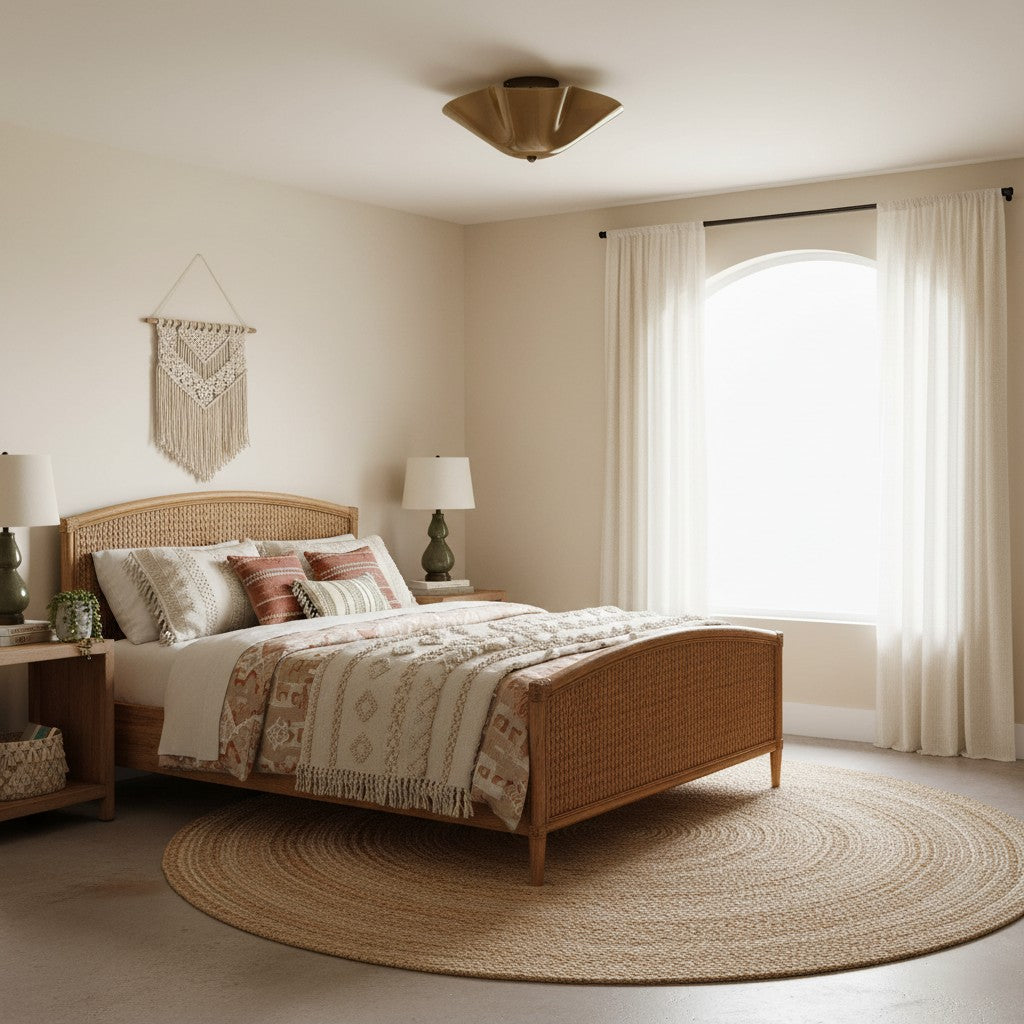 Musa Ceiling Light Metal&Glass