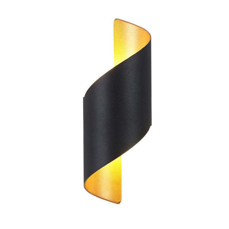 Ray Modern Conch Shape Metal Indoor Wall Lamp