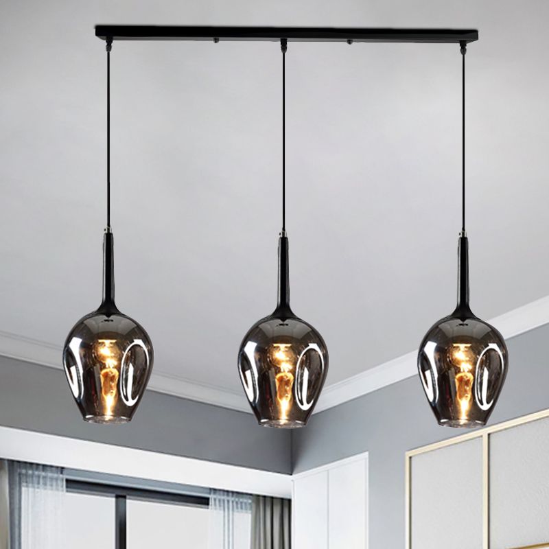 Valentina Modern Globe Glass Pendant Light