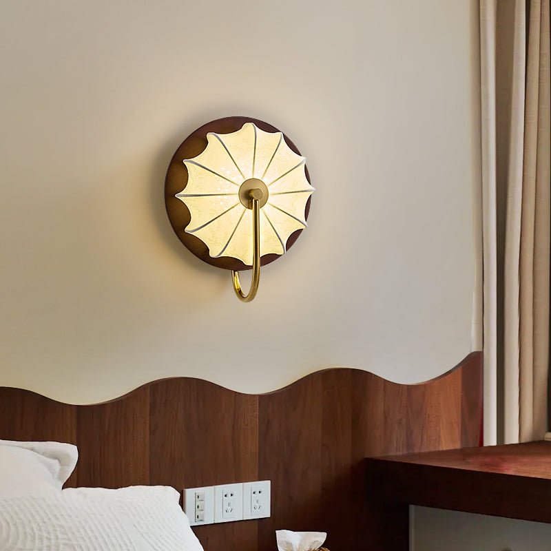 Elowen Fabric Wall Light - Letslighting