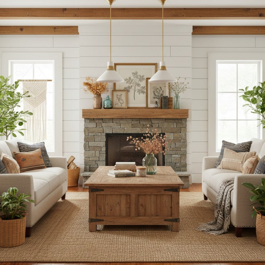 Tallow Ivory Porcelain Pendant Light for Kitchen