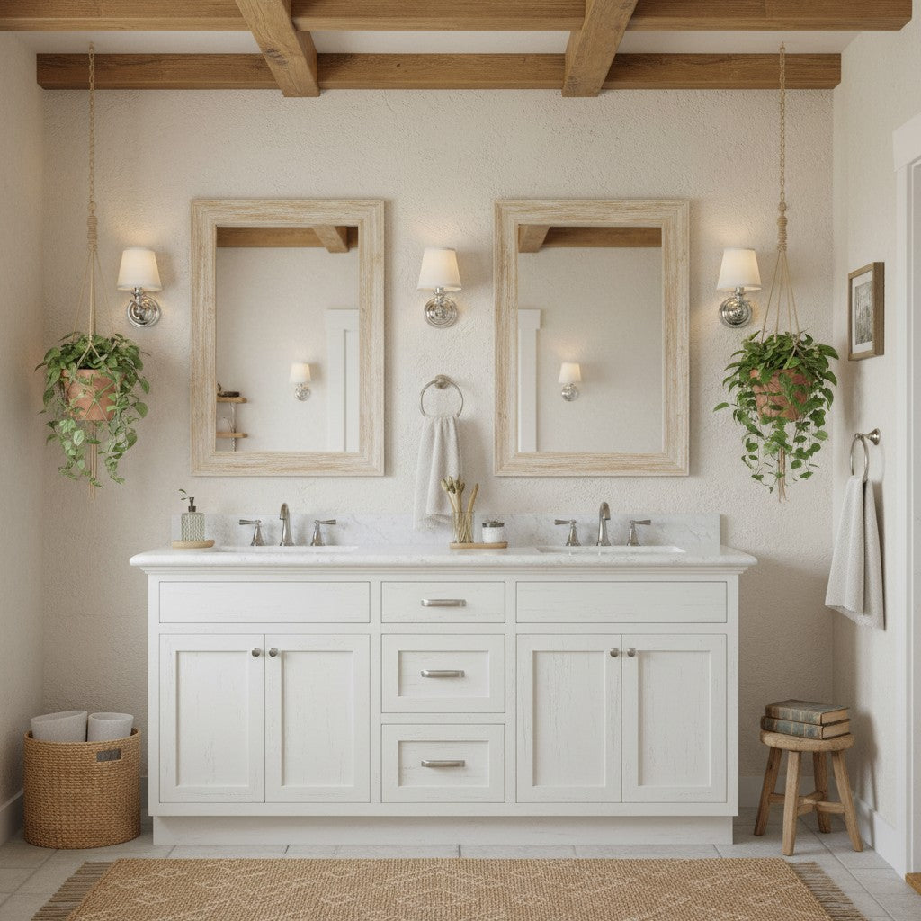 Elite White Fabric Wall Sconce Contemporary Bathrooms
