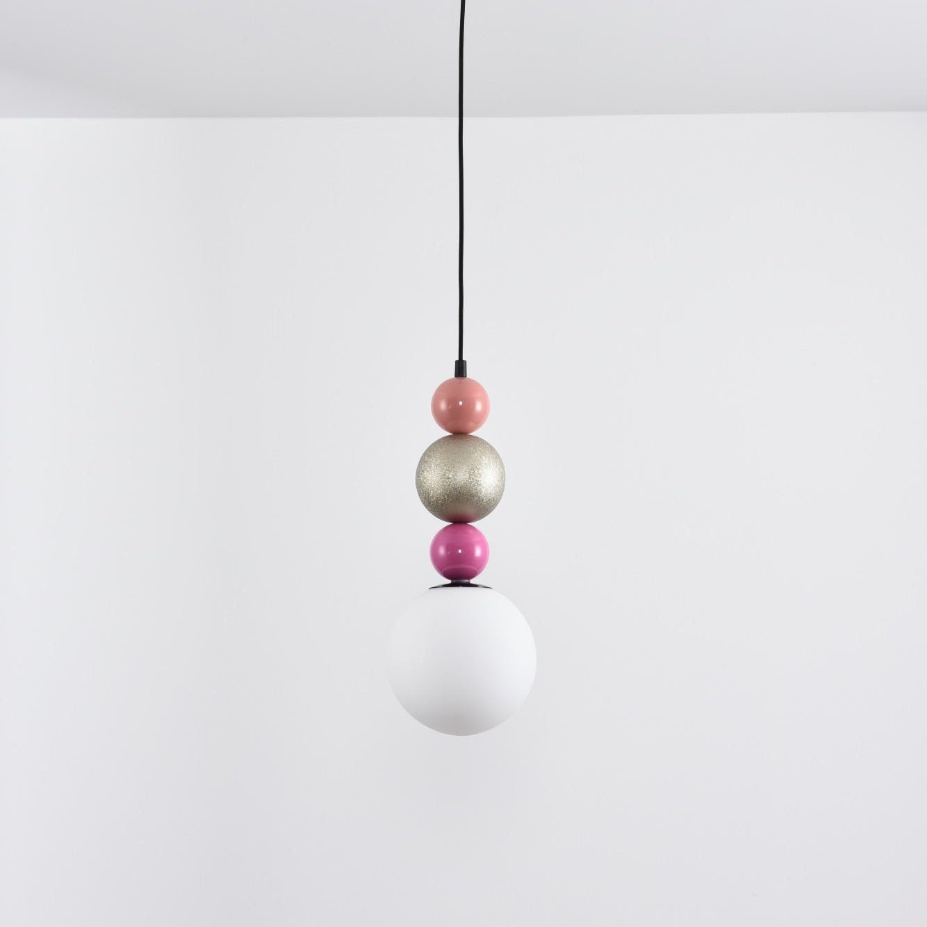 Eshaisra Nordic Art Round Balls Stacking Glass Pendant Lamp - Letslighting
