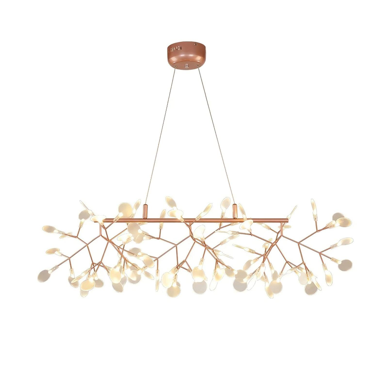 Lustra Chandelier LED Branch Long Linear Artistic - Letslighting