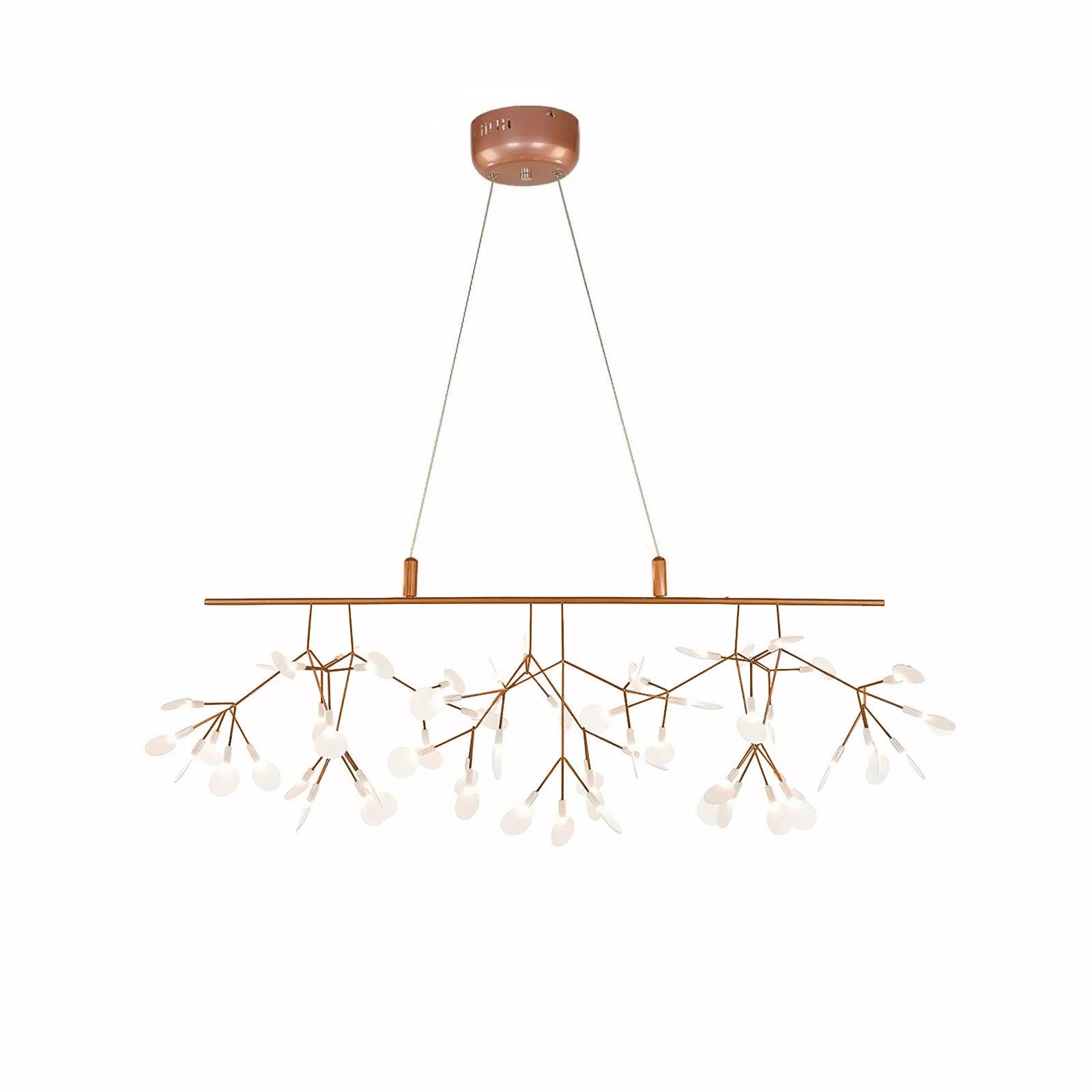 Lustra Chandelier LED Branch Long Linear Artistic - Letslighting