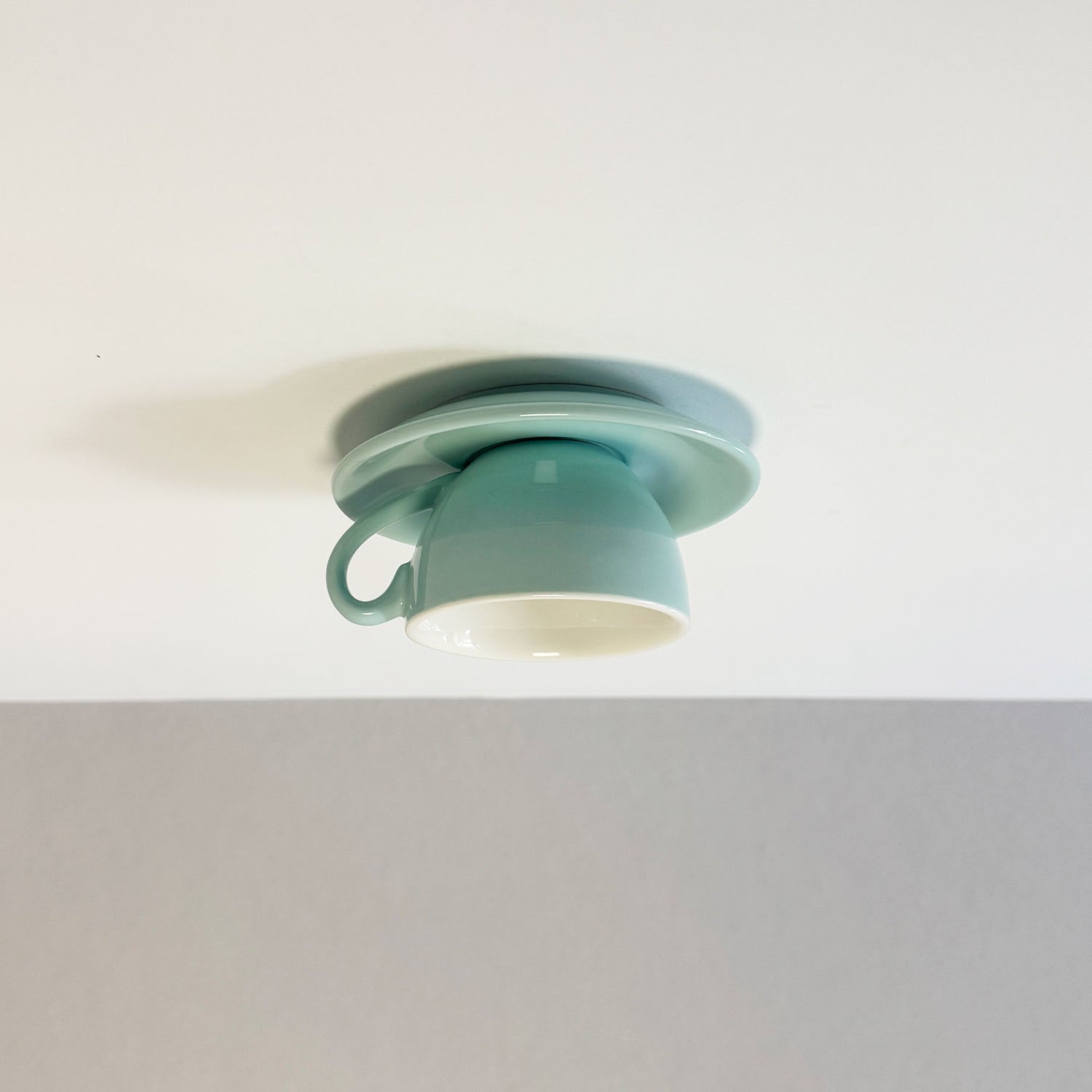 Valentina Modern Coffee Cups Ceramic Flush Ceiling Lighting - Letslighting