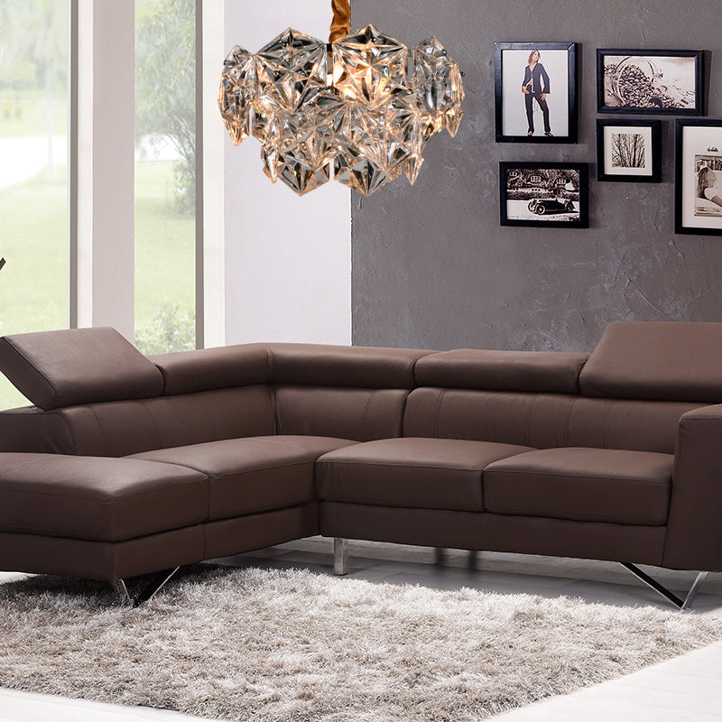 Kristy Luxury Crystal Pendant Light for Living Room - Letslighting
