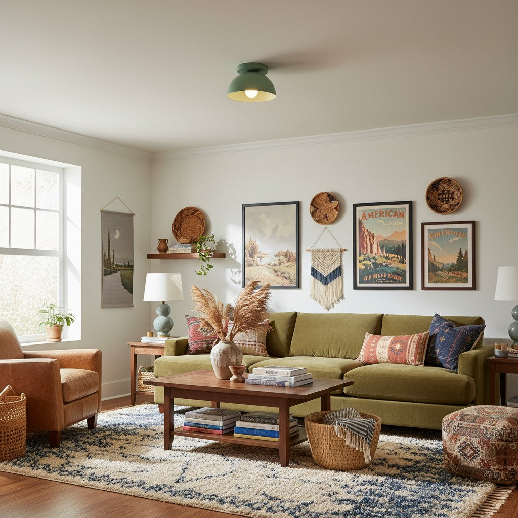 Chroma Minimalist Ceiling Light Living Rooms