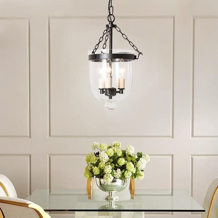 Silva Industrial Candle LED Pendant Light Dining Room - Letslighting