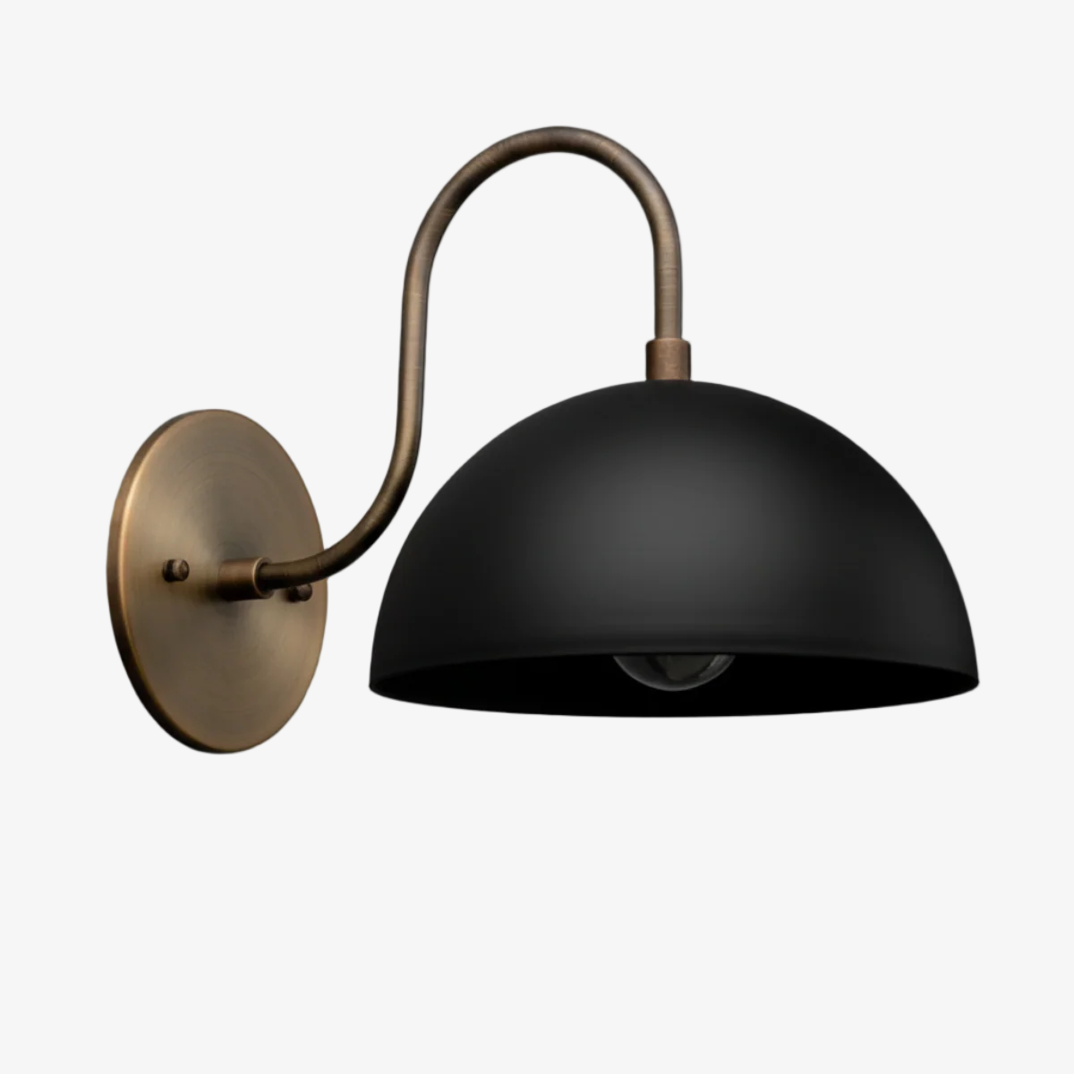 Disc Wall Sconce Metal Modern Vintage Hallway