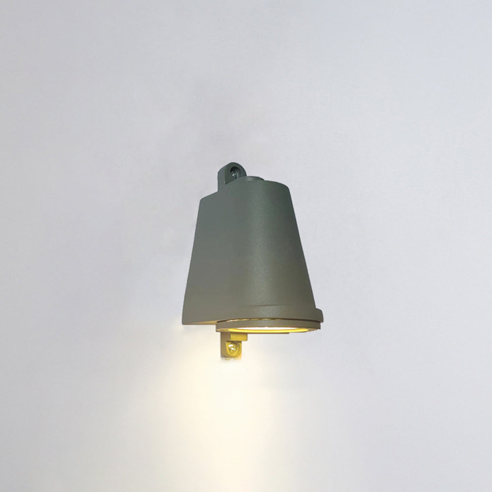 Ray Industrial Metal Bell Shaped Indoor Wall Lamp