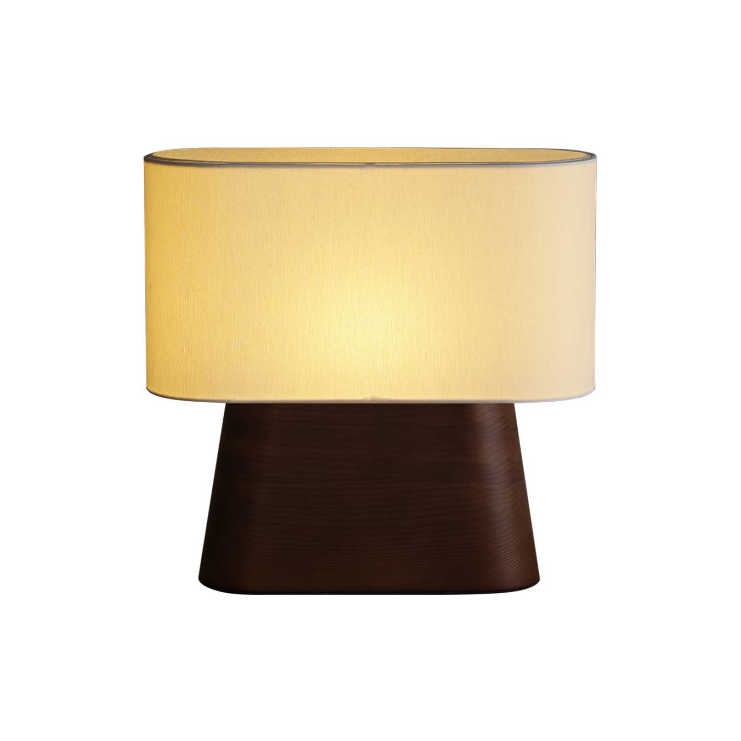 Sylva Wood & Fabric Table Lamp - Letslighting