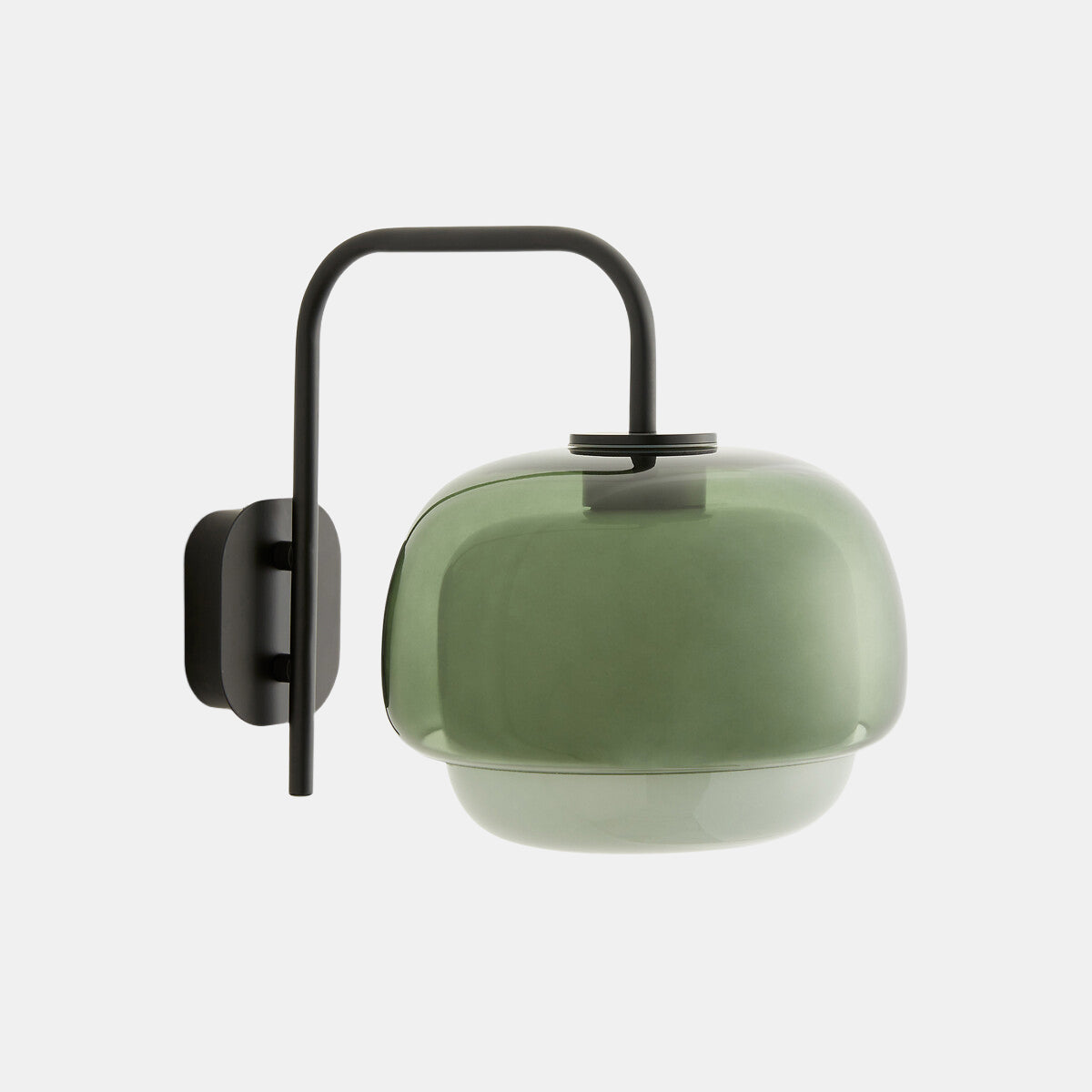 Orbit Colored Modern Vintage Glass Wall Lamp