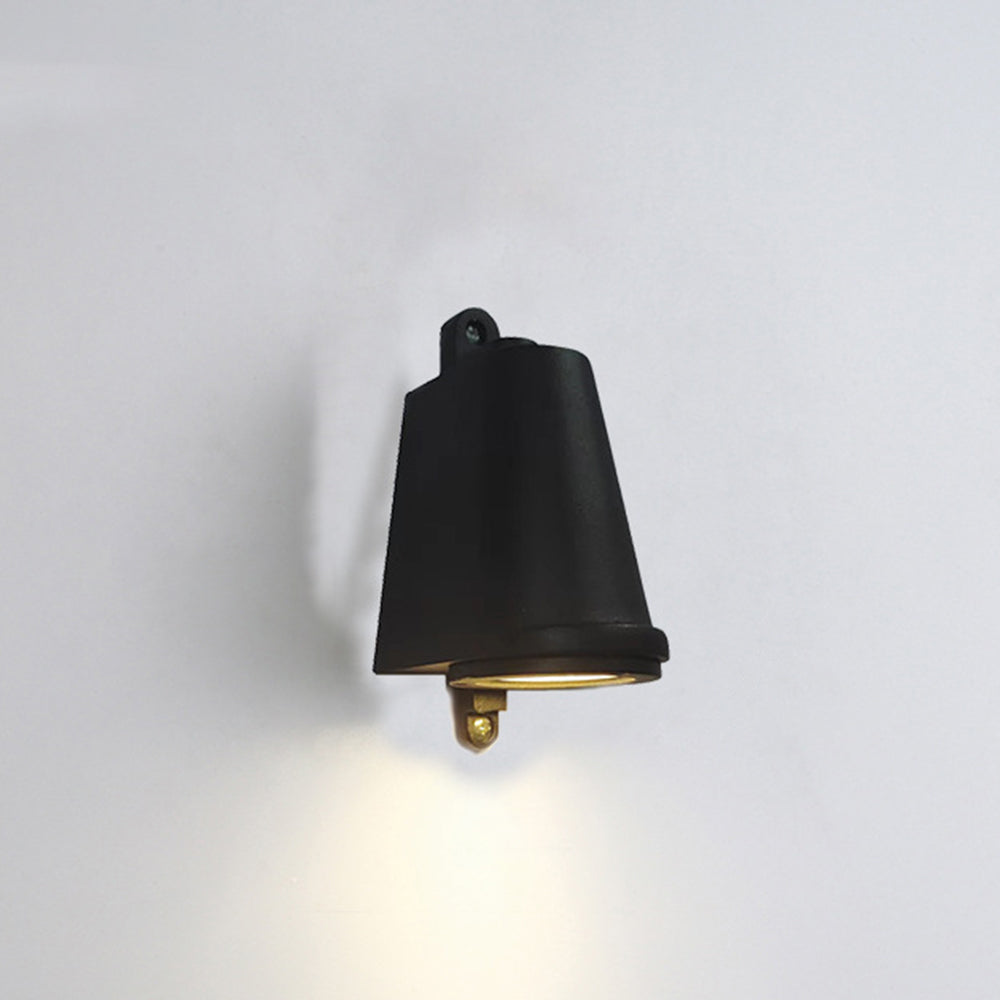Ray Industrial Metal Bell Shaped Indoor Wall Lamp