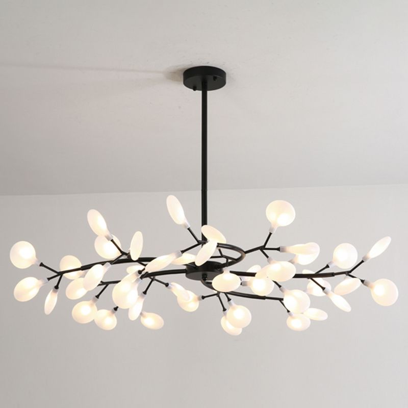 Olivia Unique Branch Firefly Art Deco Chandelier Living Room - Letslighting