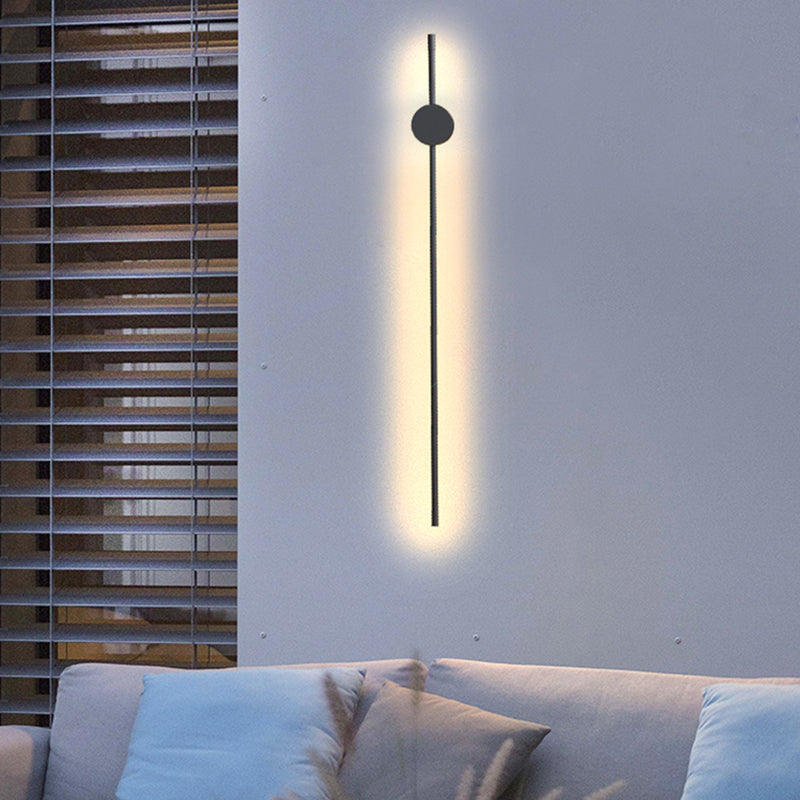 Arisha Minimalist Rotatable Linear LED Outdoor Wall Lamp Corridor Garden