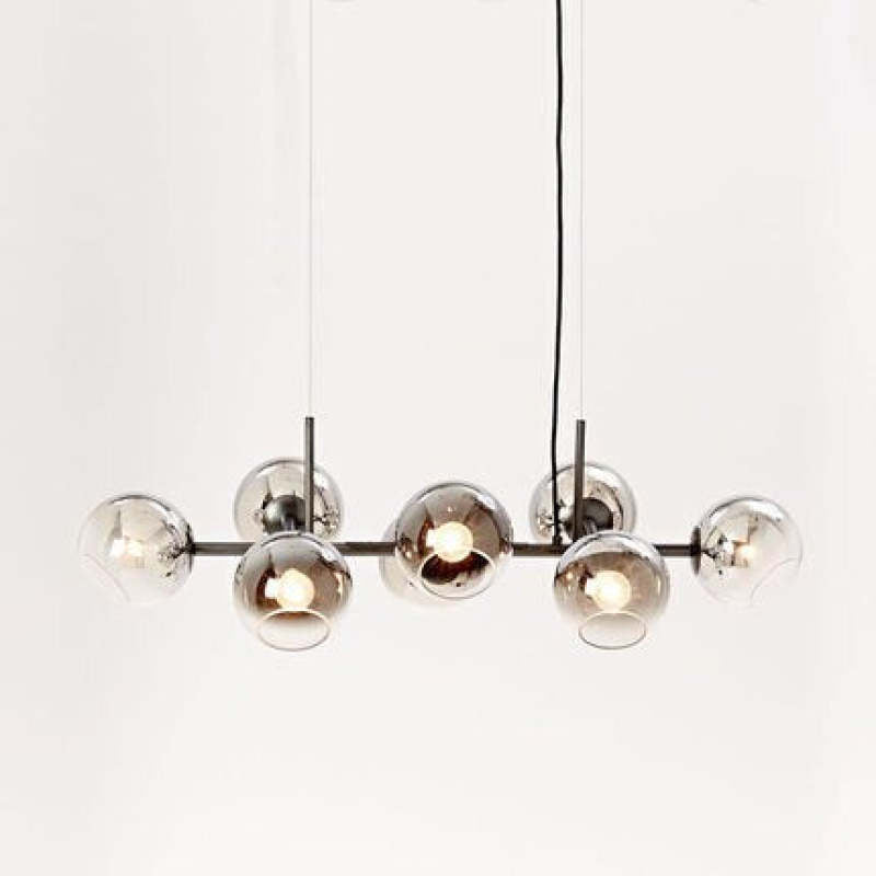 Valentina Modern Glass Globe Bubble Pendant Light Living Room - Letslighting