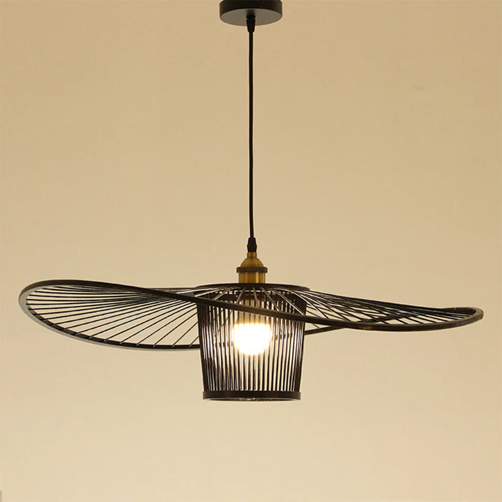 Ritta Modern LED Pendant Light Bamboo Living Room/Dining Room - Letslighting