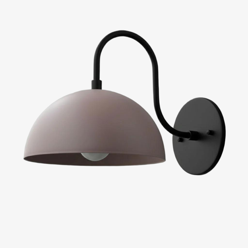 Disc Wall Sconce Metal Modern Vintage Hallway