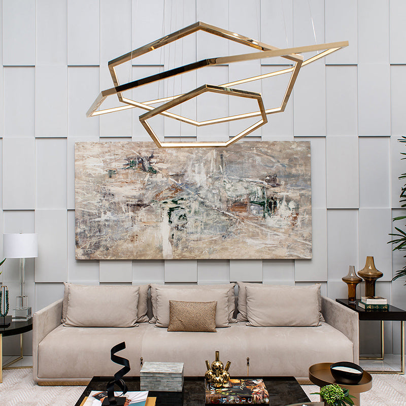Arisha Minimalist Geomatic Pendant Light DIY - Letslighting