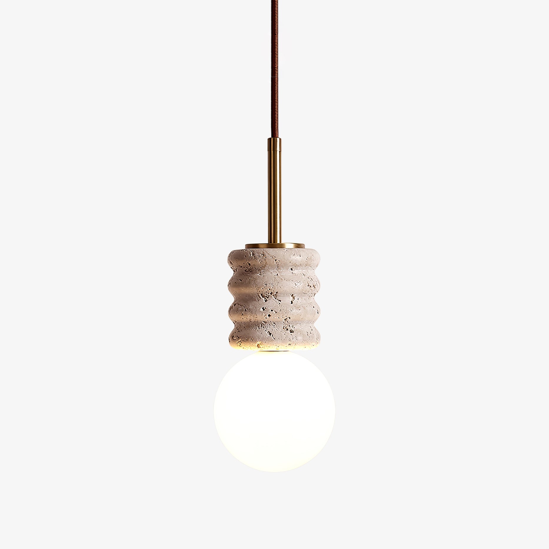 Alvia Travertine Pendant Lamp - Letslighting