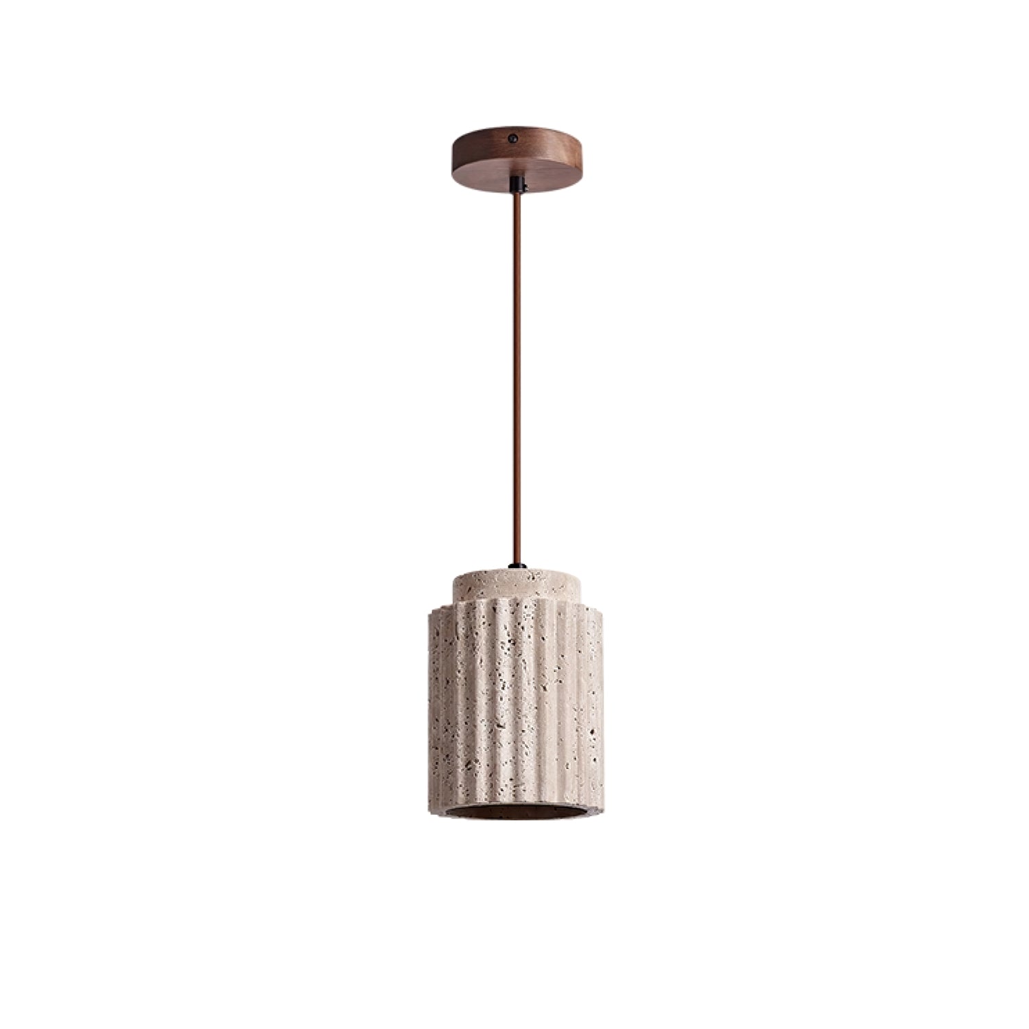 Mysolel Travertine Pendant Light