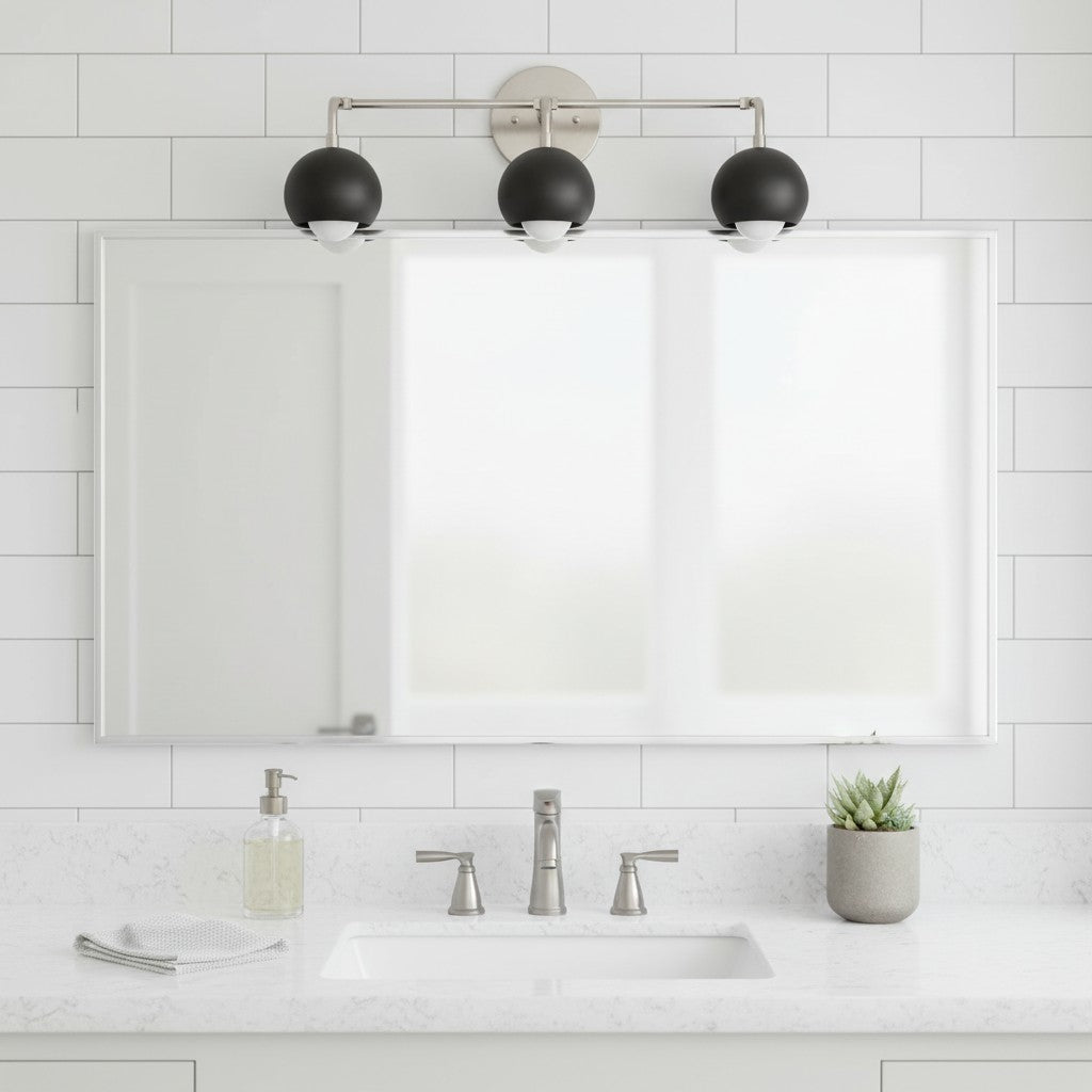Chroma Globe Wall Sconce Bathroom Light